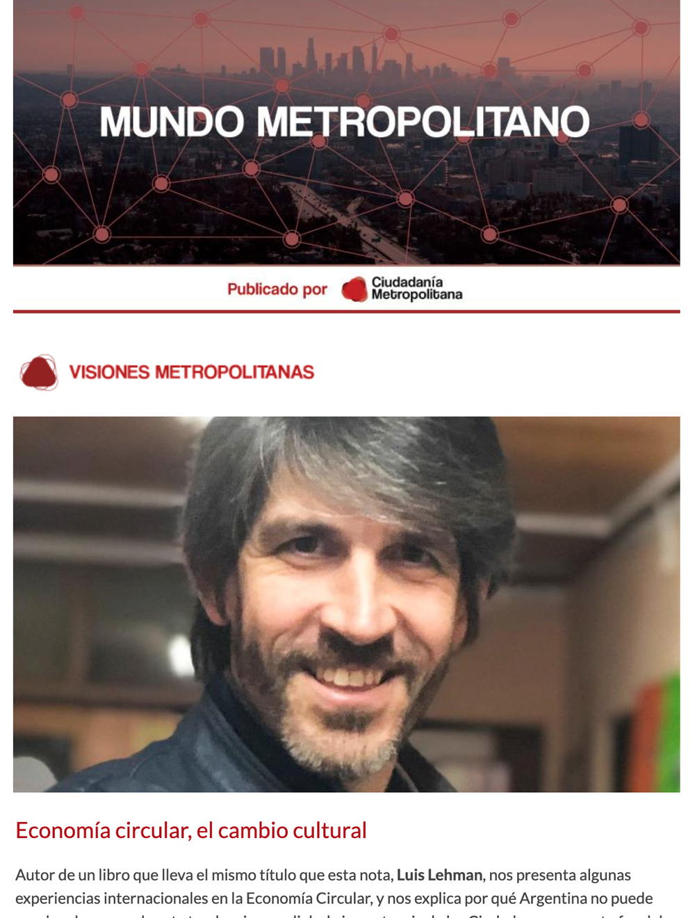 Newsletter Mundo Metropolitano 4