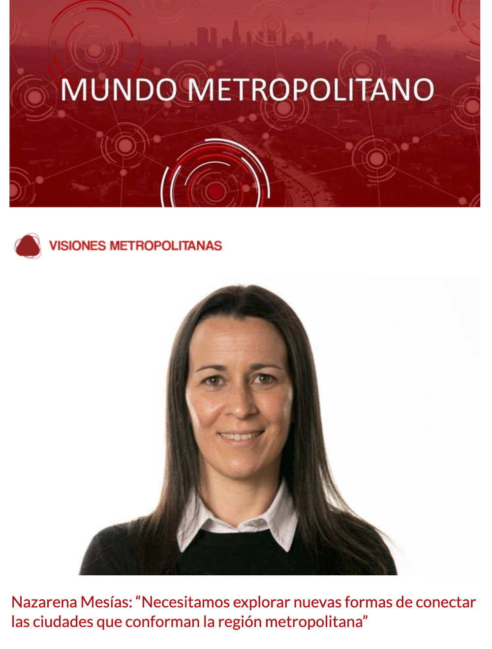 Newsletter Mundo Metropolitano 9